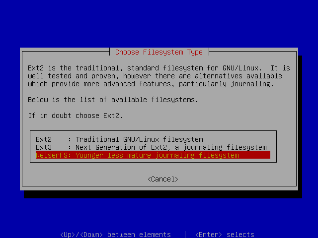 DebianBareSystem_pix/0081-Initialize.Partition-ReiserFS.png